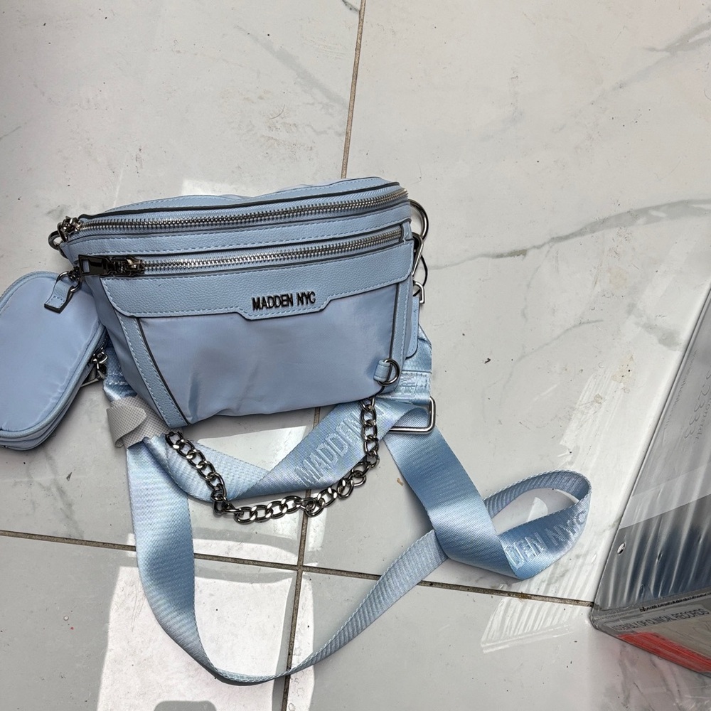 Light Blue Crossbody Bag